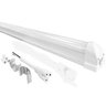 Lâmpada Led TUBULAR COM CALHA T8 40W 240 cm BIVOLT Branco Frio - 1