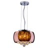 Pendente/Plafon em Vidro e Cristal Attractive Cobre 28cm G9 - Lustre Design Moderno Sala/Quarto - 1
