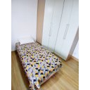 Ver imagem 1 de Coberto Manta Microfibra Estampa Geométrica Cinza 2