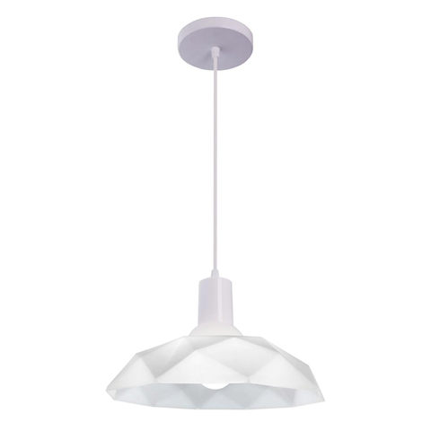 Lustre/pendente Sides M3 P/ Sala/quarto/balcão Praia Startec Cor Branco com Branco