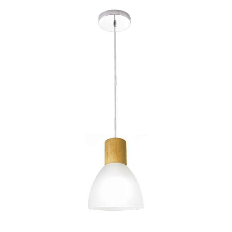 LUSTRE PENDENTE ANELLO WOOD 1 STARTEC