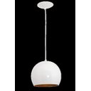 Ver imagem 1 de LUSTRE PENDENTE BARCELONA BRANCO/DOURADO AUREMAR