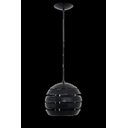 Ver imagem 1 de LUSTRE PENDENTE ARIS 1L GRANDE PRETO AUREMAR