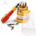 Ver imagem 2 de Kit Ferramenta Jogo 31 Chaves Kit para Reparos em Eletronico