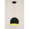 LUSTRE PENDENTE BARCELONA PRETO AUREMAR - 1