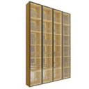 Ver imagem 2 de Cristaleira 4 Portas Reflecta com LED e Espelho 152,8cm 100% MDF Luminare