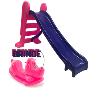 Kit Esccorregador Grande Cachorrinho  Balanço Infantil Parque