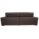 Ver imagem 6 de Sofá Retrátil e Reclinável 2,15m Molas Ensacadas Cama inBox Silver Style Thermo Gel Linho Marrom