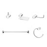 Kit Acessórios Docol para Banheiro Single Chrome - 1