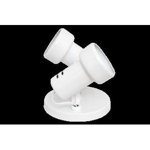 Duplo Spot Baulado Branco Auremar