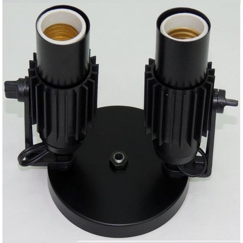 Duplo Spot Aletado Preto Auremar