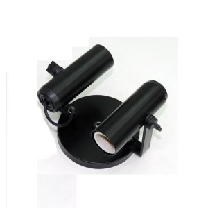 Duplo Spot Tubinho Liso Preto Auremar