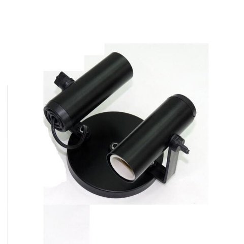 Duplo Spot Tubinho Liso Preto Auremar