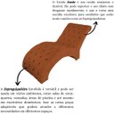 Ver imagem 5 de Recamier Divã Espreguiçadeira para Sala e Cliníca Estética Queila Suede:terracota