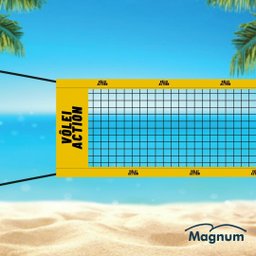 Rede De Vôlei Oficial Personalizada 9,50m X 1,00m (Nylon) Magnum - 5