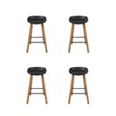 Ver imagem 2 de Conjunto 4 Banquetas Minimalista Alta com Base de Aço Toledo Fratini