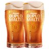 2 Copos de Cerveja e Chopp Brahma Duplo Malte 425ml Oficial - 2