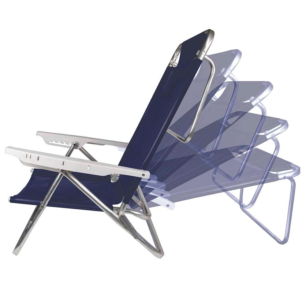 Cadeira Reclinável Summer Azul Royal - 2