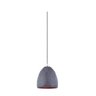 Lustre Pendente Adely 14 cm Concreto Marrom - 1