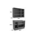 Ver imagem 4 de Cozinha Modulada Completa Maxxi 3 Peças 1 Aéreo + 1 Balcão + Complemento C3p36 Canela