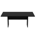 Ver imagem 2 de Mesa de Reunião para Escritório Retangular 6 Lugares 180x90cm ME4203 Preto Tecnomobili