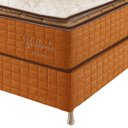 Ver imagem 2 de Cama Box Solteiro (box + Colchão) 88x188x71 Brilhante Prorelax Molas Ensacadas Pillow Top- Terracota