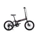 Ver imagem 1 de Bicicleta Dobrável em Alumínio Bicystar - Shimano 7V- Super Leve:Preto