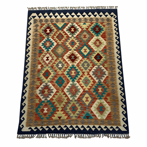 Tapete Kilim Afegão 1,92 x 1,27m