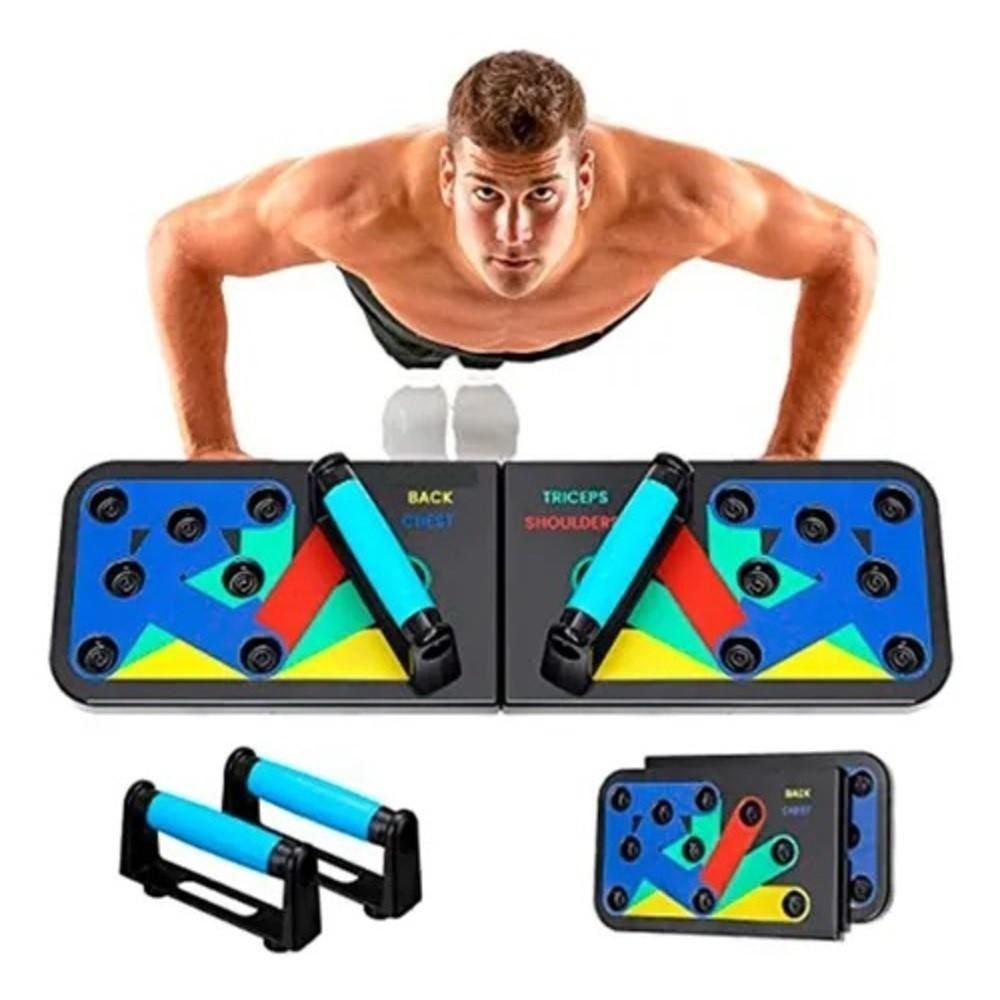 Plataforma de Exercícios Multifuncional – Apoio para Flexão, Ombro e Tríceps, Ideal para Academia em - 4