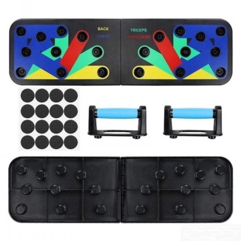 Plataforma de Exercícios Multifuncional – Apoio para Flexão, Ombro e Tríceps, Ideal para Academia em - 2