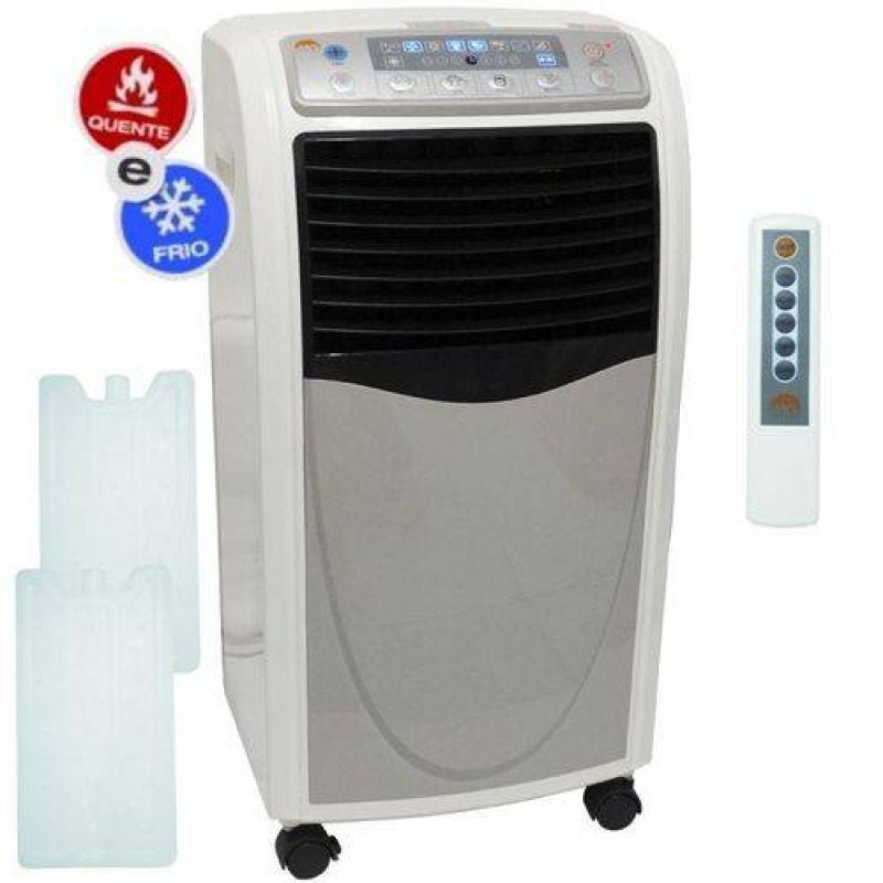 Climatizador de Ar Portátil Quente Frio 6,8 L Elegance 220V Timer 3 ...
