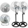 Kit 2 Ventilador Coluna Mesa Parede Silencioso 3 Velocidades Importway 220V 50cm - 6
