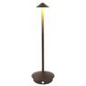 Luminaria de Mesa Abajur 3 Tons Controle de Intensidade Led Usb Bateria Recarregavel Touch Cabeceira - 13