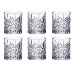 Jogo 6 Copos 300ml De Vidro Para Whisky Stella Bon Gourmet - R25826 - 1