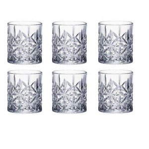 Jogo 6 Copos 300ml De Vidro Para Whisky Stella Bon Gourmet - R25826
