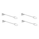 Ver imagem 5 de Jogo 4 Colheres Para Sobremesa De Zamac Palmeira Bon Gourmet - R25998