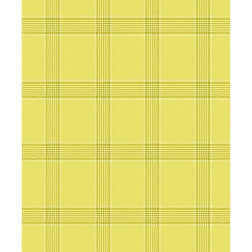 Papel de Parede Importado Vinílico Xadrez Amarelo GB73205 10Mts