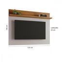 Ver imagem 2 de Painel Home Suspenso para Tv até 50 Polegadas 1 Prateleira Sala de Estar