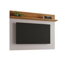 Ver imagem 3 de Painel Home Suspenso para Tv até 50 Polegadas 1 Prateleira Sala de Estar