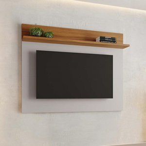 Painel Home Suspenso para Tv até 50 Polegadas 1 Prateleira Sala de Estar