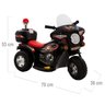 Mini Moto Elétrica Infantil 6v Importway Bw002-p Preto - 2