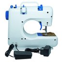 Ver imagem 1 de Máquina de Costura Portátil Bivolt Incasa Compact GF1000 Branco e Azul com Inmetro