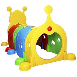 Túnel Infantil Centopéia Brinquedo Playground para Criança Colorido Importway Iwti-c1 - 4