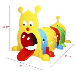 Túnel Infantil Centopéia Brinquedo Playground para Criança Colorido Importway Iwti-c1 - 2