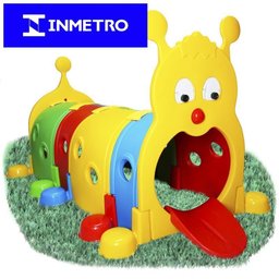 Túnel Infantil Centopéia Brinquedo Playground para Criança Colorido Importway Iwti-c1 - 1