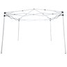 Tenda Gazebo Articulada 3x3 M Barraca Praia Camping Sanfonada Dobravel Alumínio com Bolsa - .Escolha - 3
