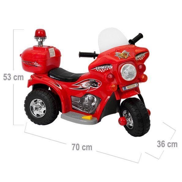 Moto Motoca Elétrica Infantil Menino Menina Max Vermelha