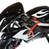 Mini Moto Infantil Gasolina 2 Tempos 49CC Speed Ninja GP Esportiva Importway PKSP-001 Preta - 3