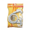 Ver imagem 1 de Ducha Higiênica Completa Com Gatilho Abs Branco 1/4 De Volta Civitt