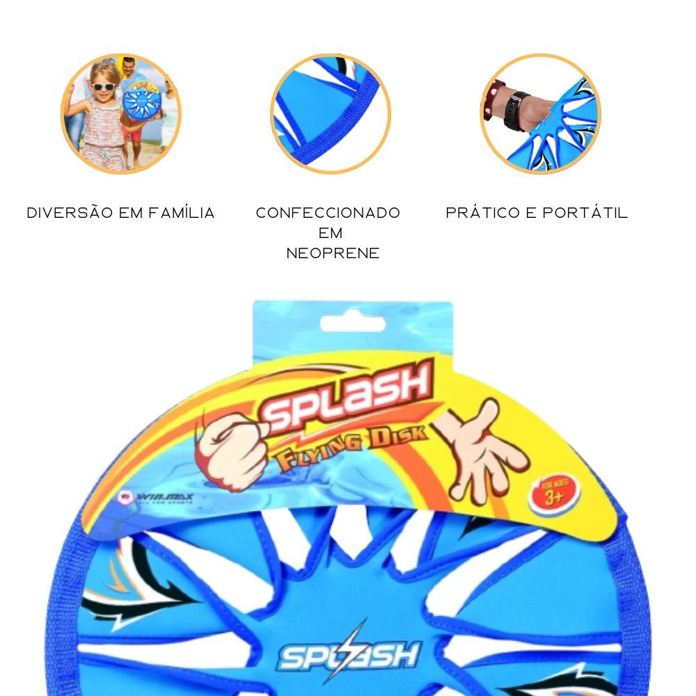 Disco Frisbee Winmax Wmb10538 Neoprene Azul - 3